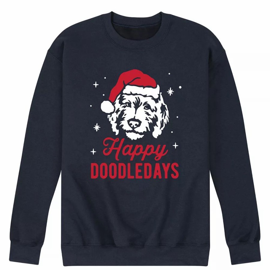 Tops * | Men'S Happy Doodledays Sweatshirt