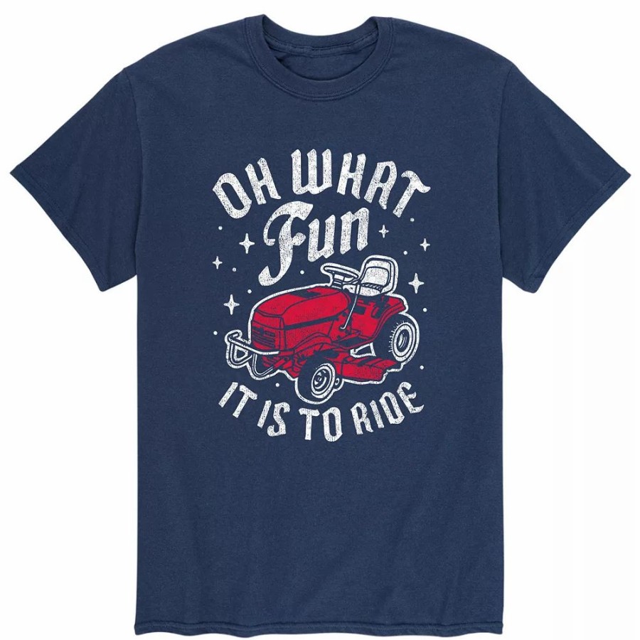 Tops * | Men'S Oh What Fun It Is To Ride Tee