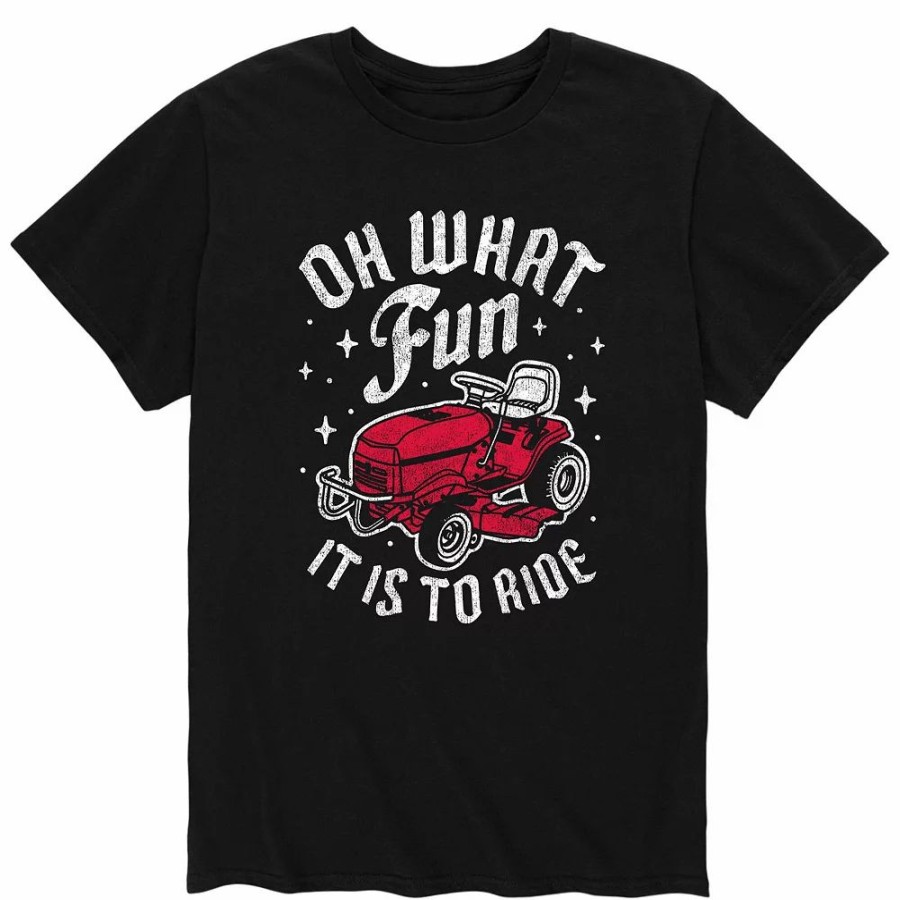 Tops * | Men'S Oh What Fun It Is To Ride Tee