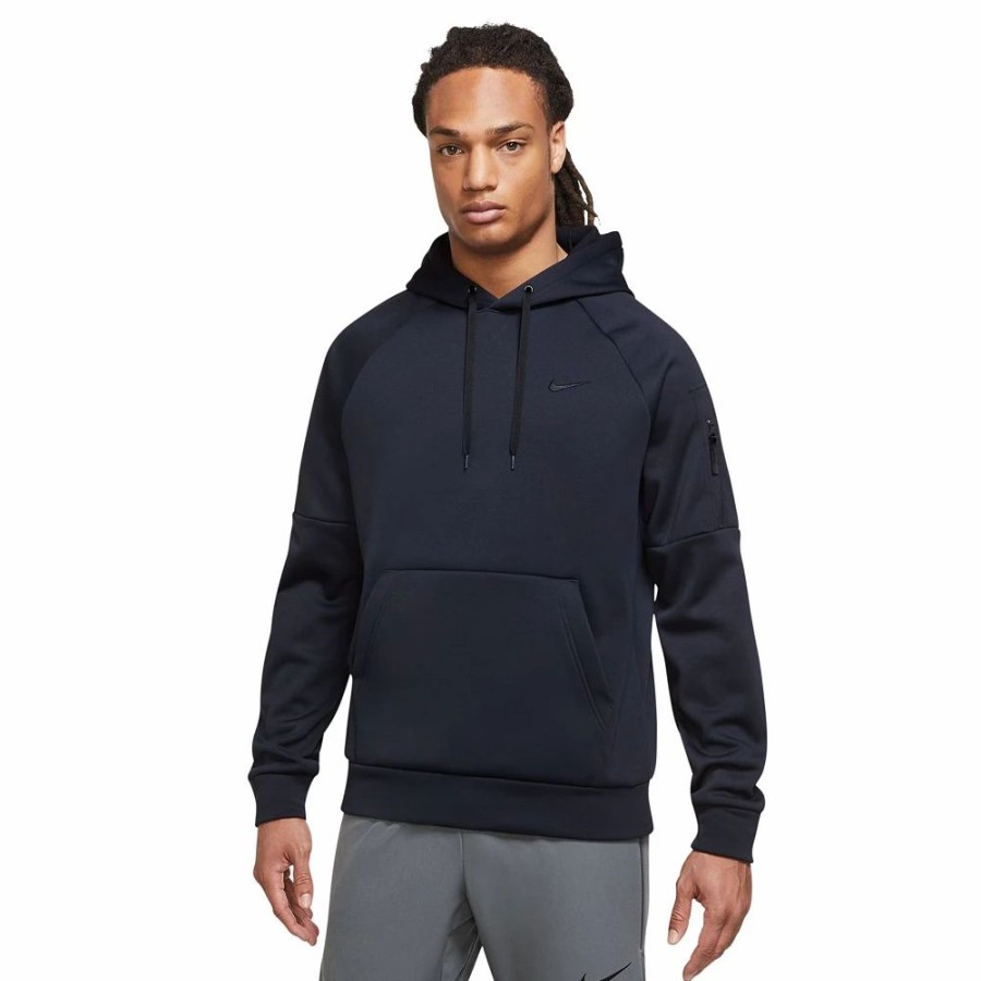 Tops * | Big & Tall Nike Therma-Fit Pullover Fitness Hoodie