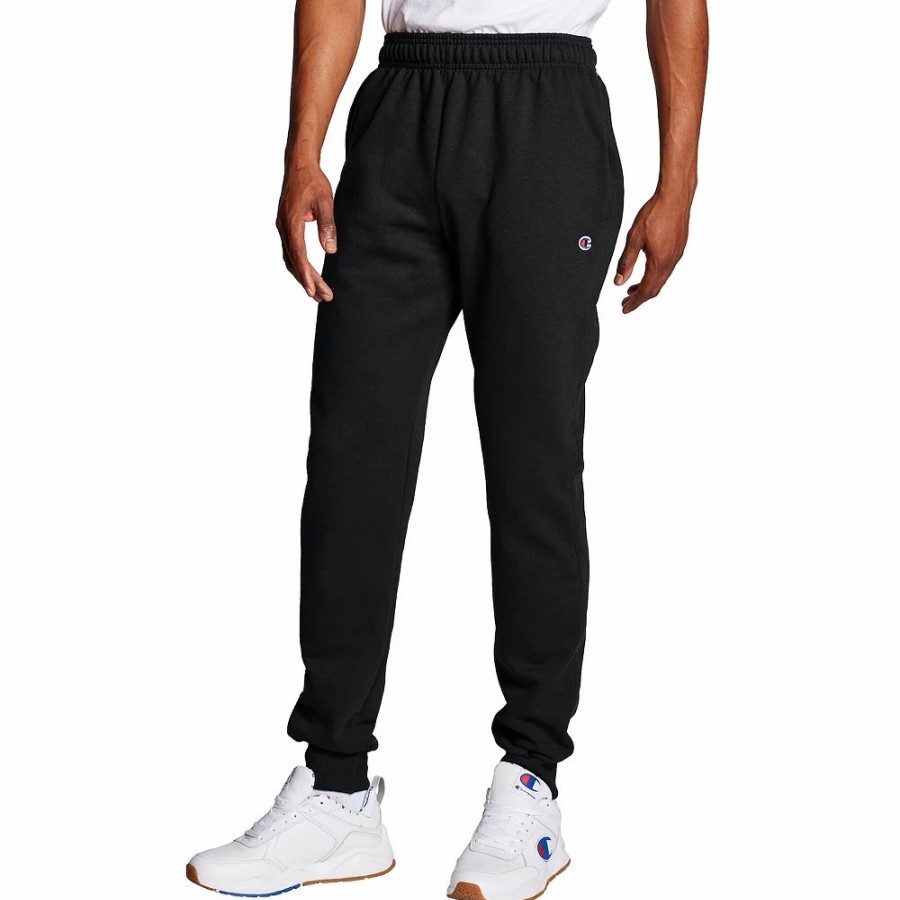 Bottoms * | Men'S Champion Fleece Powerblend Jogger Pants