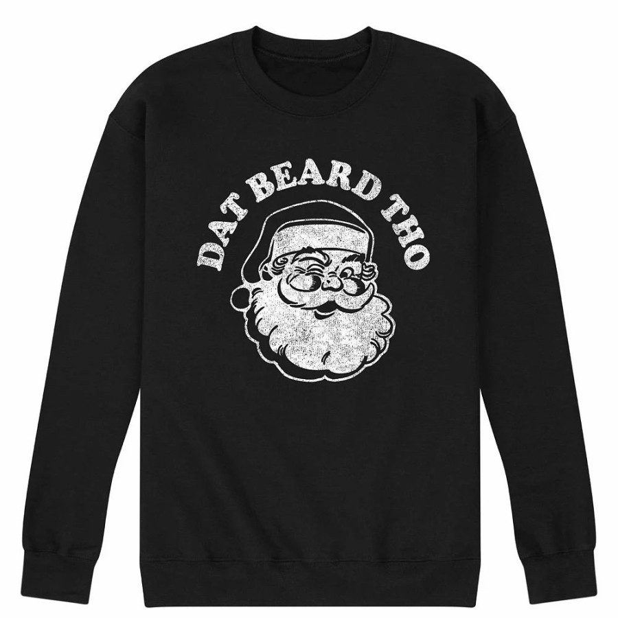 Tops * | Men'S Dat Beard Tho Sweatshirt