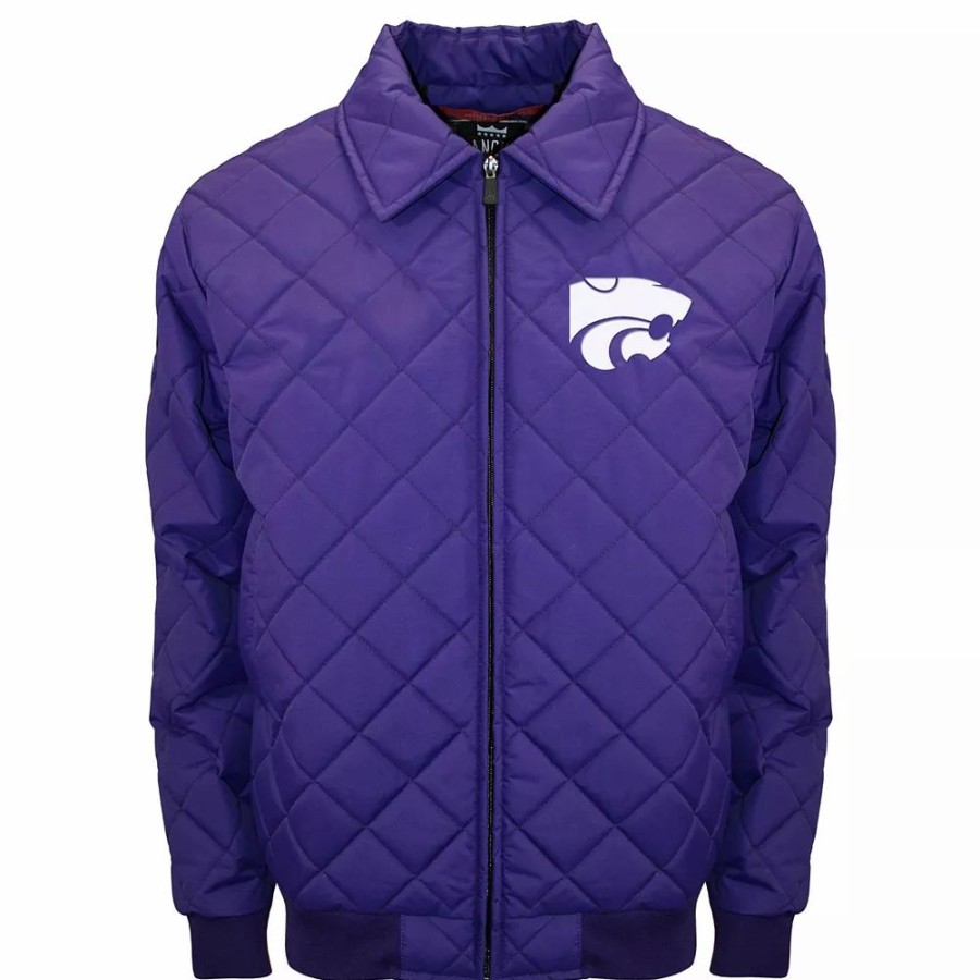 Outerwear * | Men'S Franchise Club Kansas State Wildcats Clima Jacket