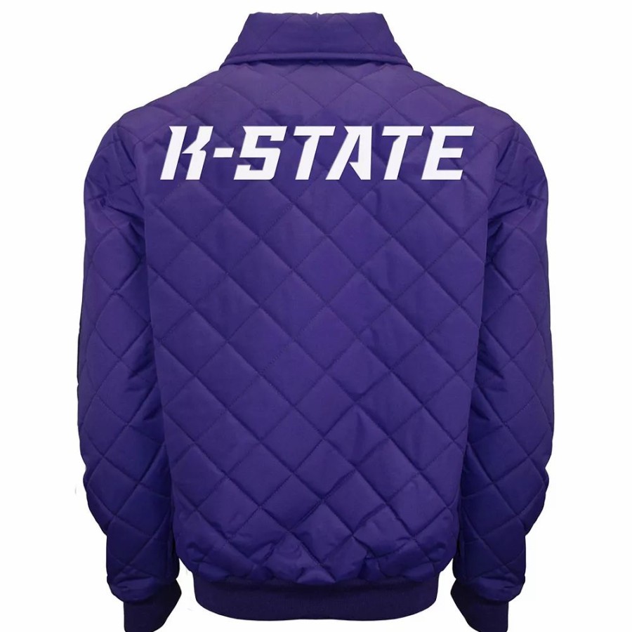 Outerwear * | Men'S Franchise Club Kansas State Wildcats Clima Jacket