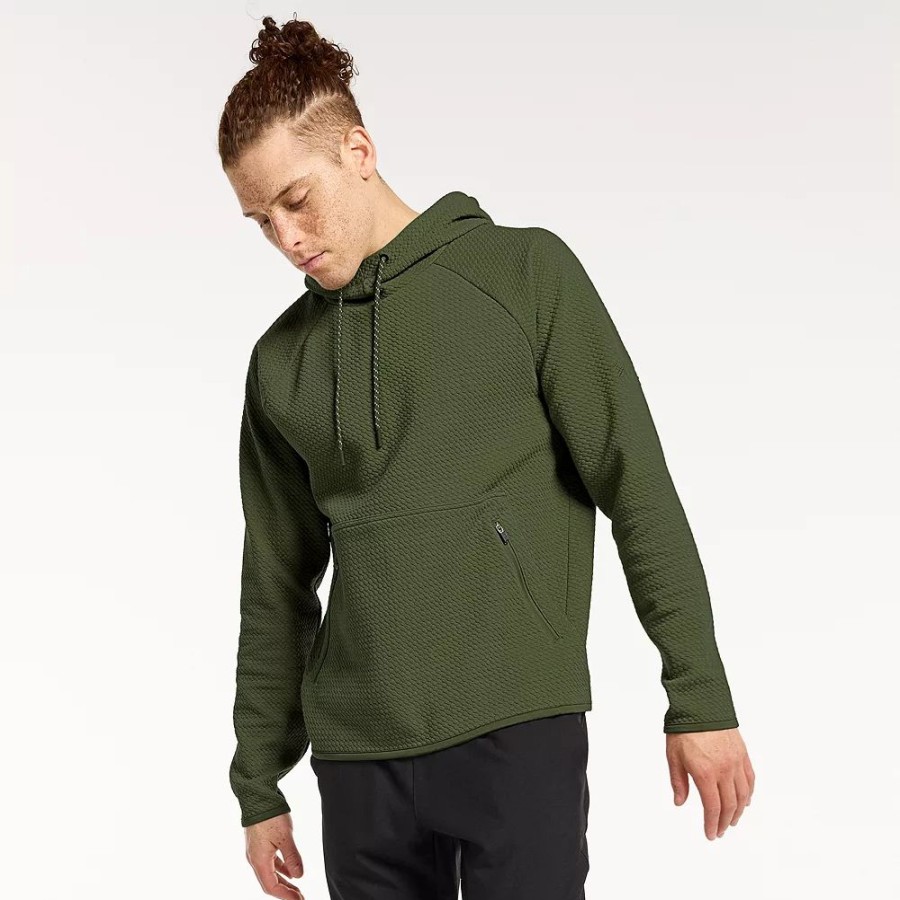 Tops * | Men'S Flx Textured Hoodie