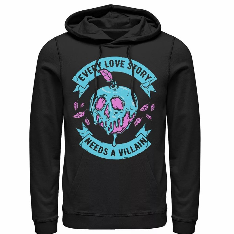 Tops * | Men'S Disney Villains Every Love Story Needs A Villain Valentine'S Hoodie