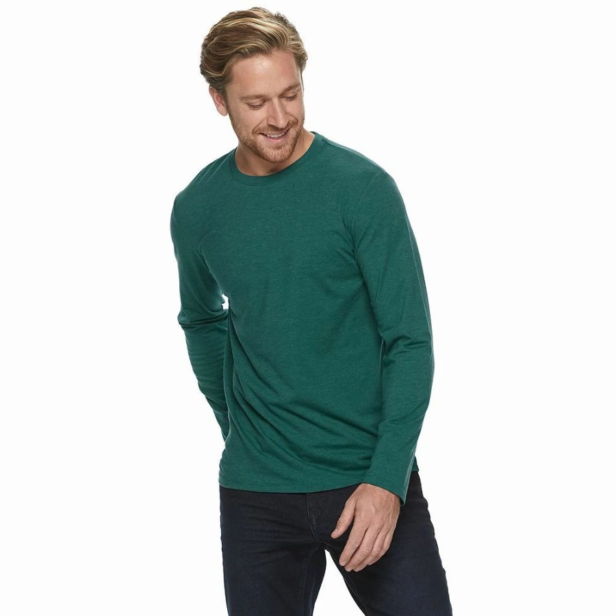 Tops * | Men'S Apt. 9 Premier Flex Standard-Fit Stretch Tee