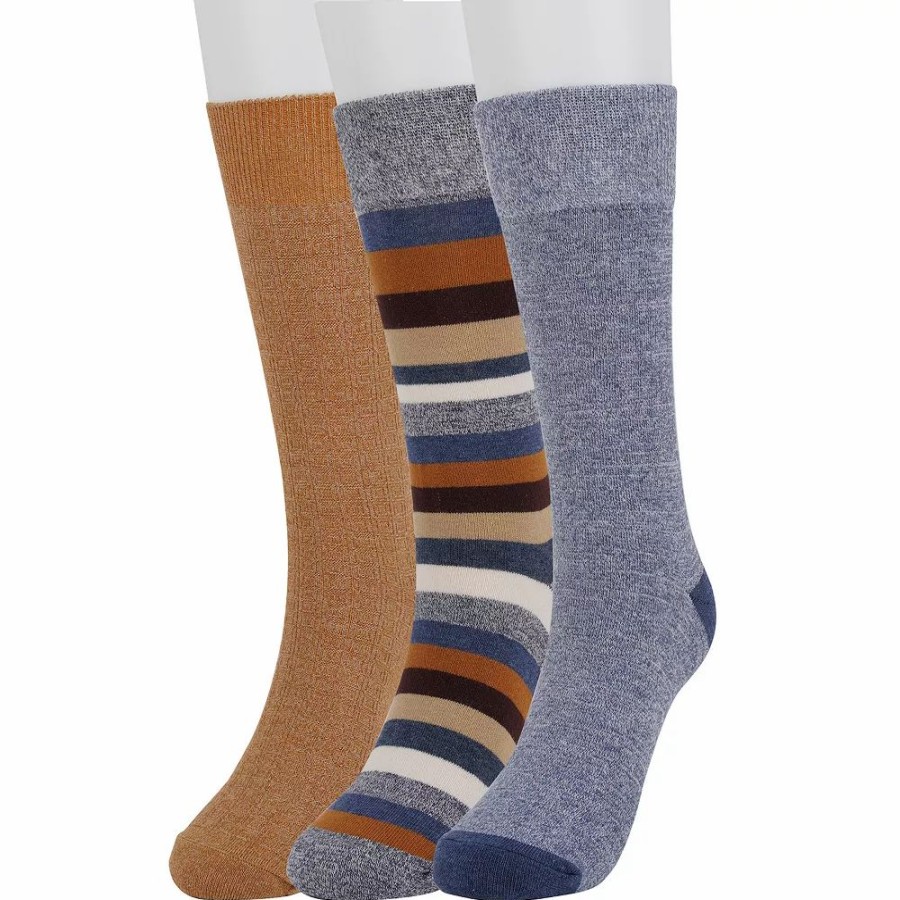 Socks & Hosiery * | Men'S Sonoma Goods For Life 3-Pack Casual Active Socks