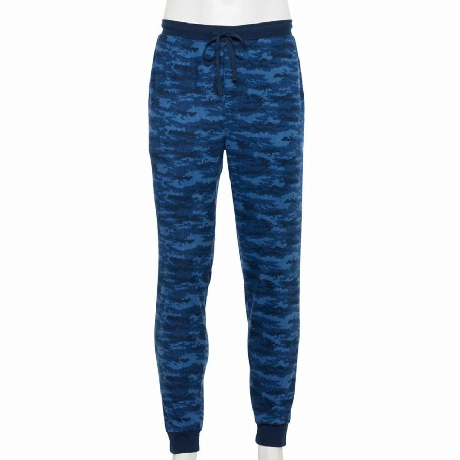 Sleepwear * | Men'S Sonoma Goods For Life Whisperluxe Waffle Jogger