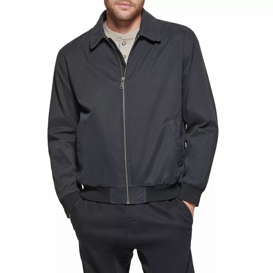 Outerwear * | Men'S Dockers Micro-Twill Golf Bomber Jacket