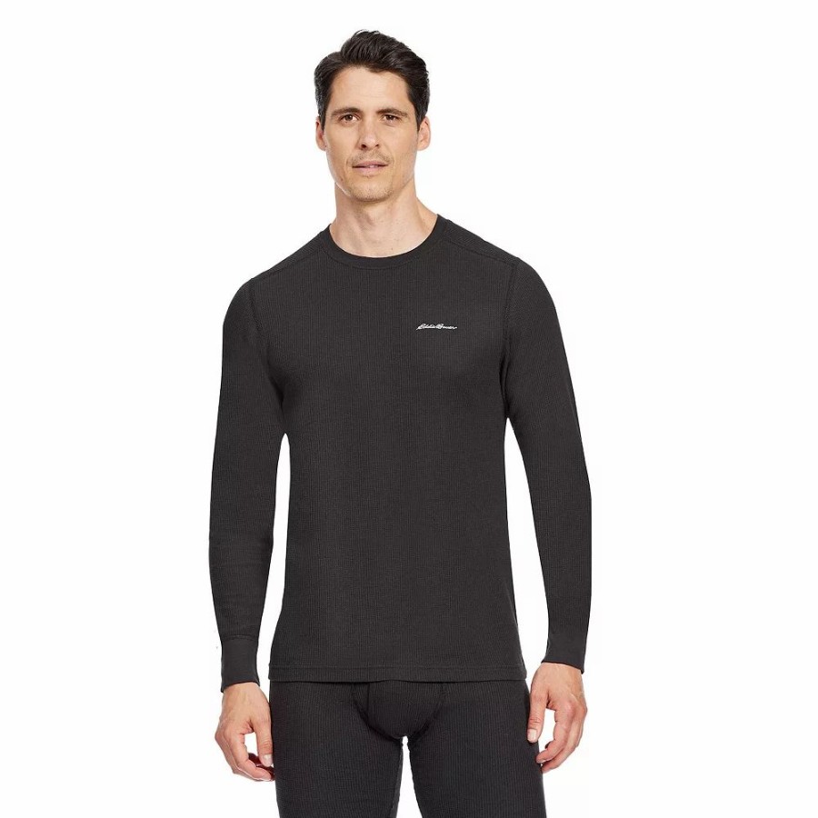 Underwear * | Men'S Eddie Bauer Baselayer Waffle Top