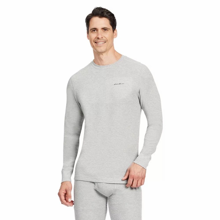 Underwear * | Men'S Eddie Bauer Baselayer Waffle Top