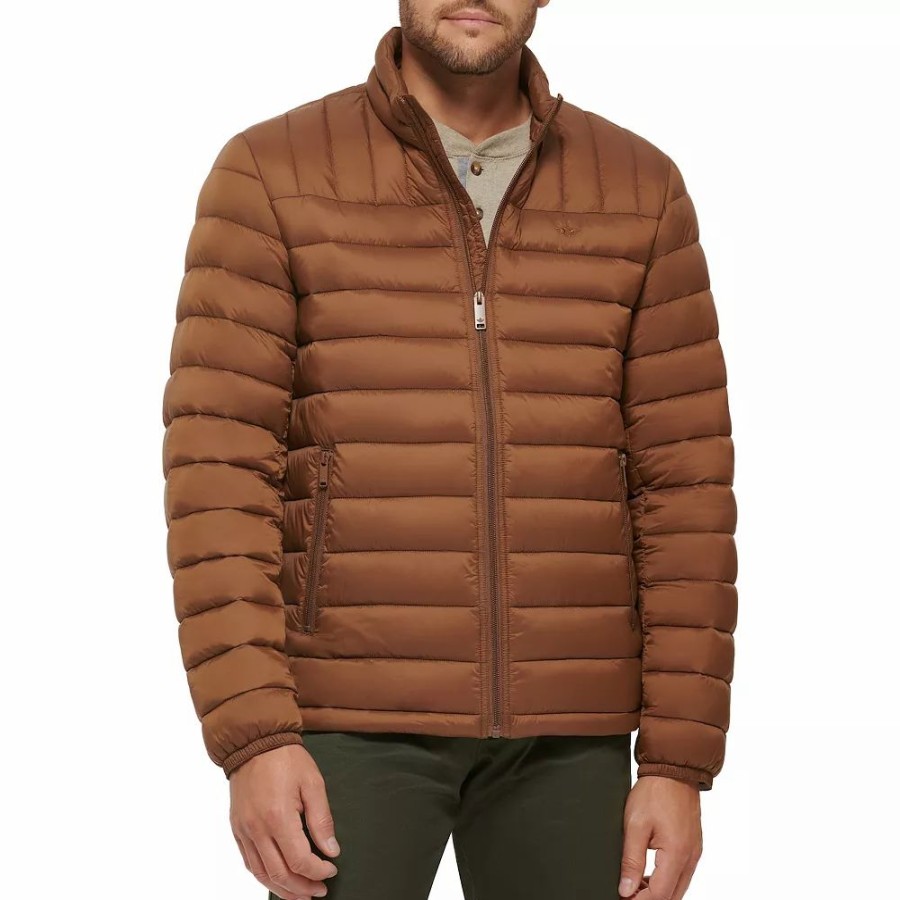 Outerwear * | Men'S Dockers Quilted Puffer Jacket