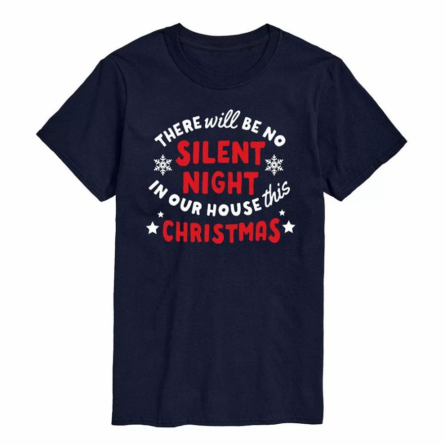 Tops * | Men'S No Silent Night Tee