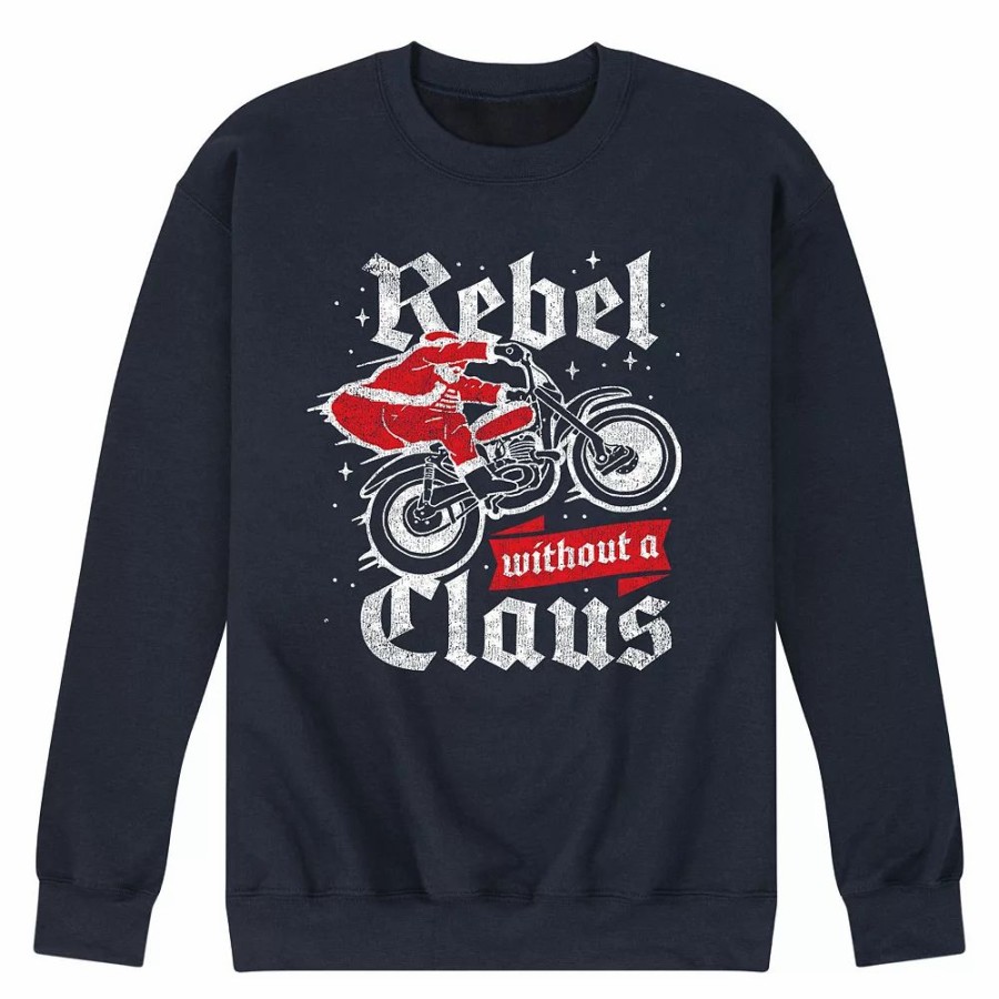 Tops * | Men'S Rebel Without Claus Sweatshirt