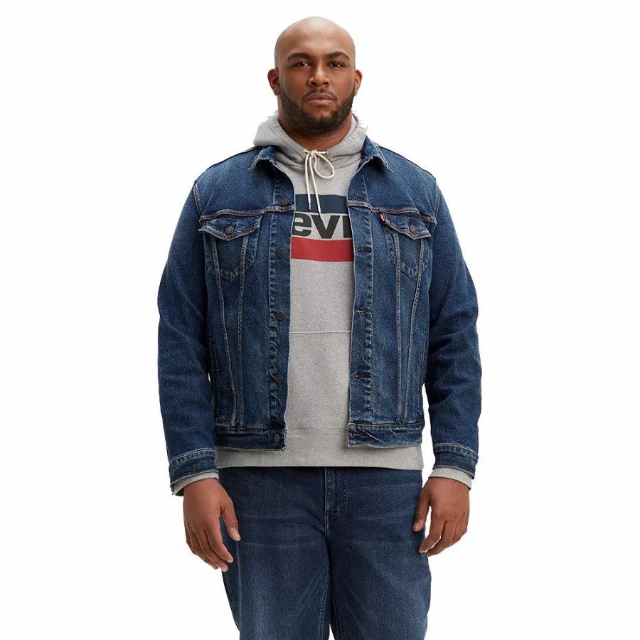 Outerwear * | Big & Tall Levi'S Denim Trucker Jacket