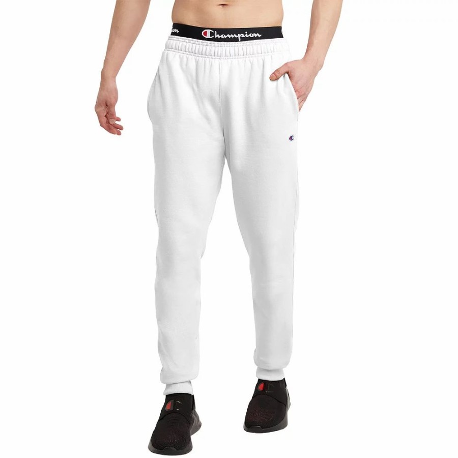 Bottoms * | Men'S Champion Fleece Powerblend Jogger Pants