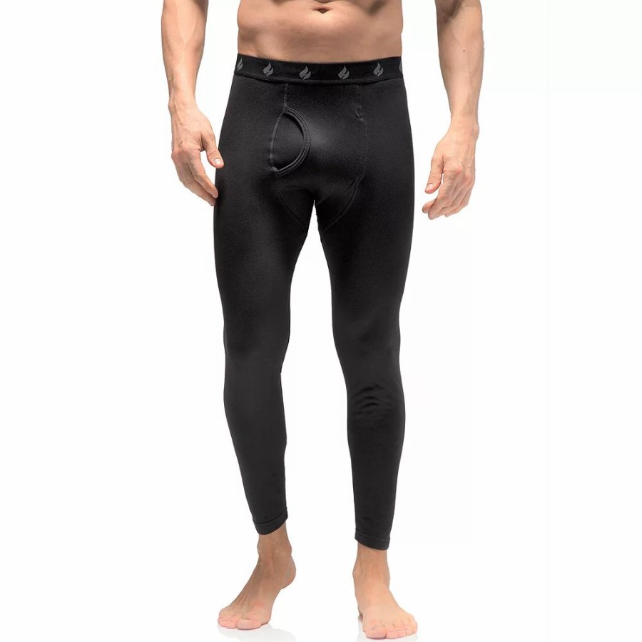 Underwear * | Men'S Heat Holders X-Warm Base Layer Microfleece Thermal Pants