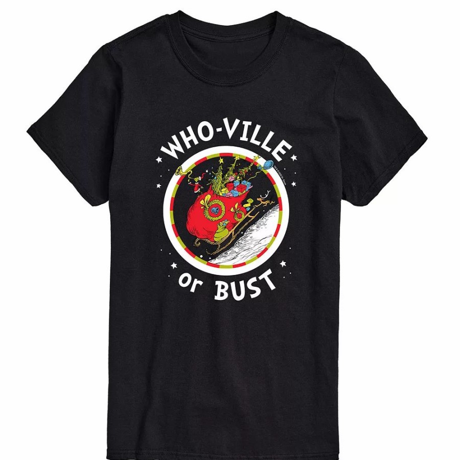 Tops * | Big & Tall Whoville The Or Bust Tee