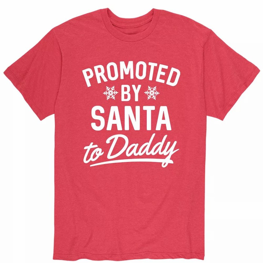 Tops * | Men'S Promoted By Santa To Daddy Tee