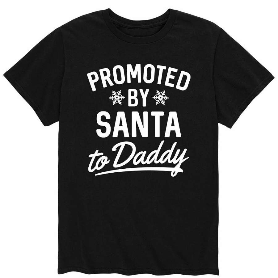 Tops * | Men'S Promoted By Santa To Daddy Tee