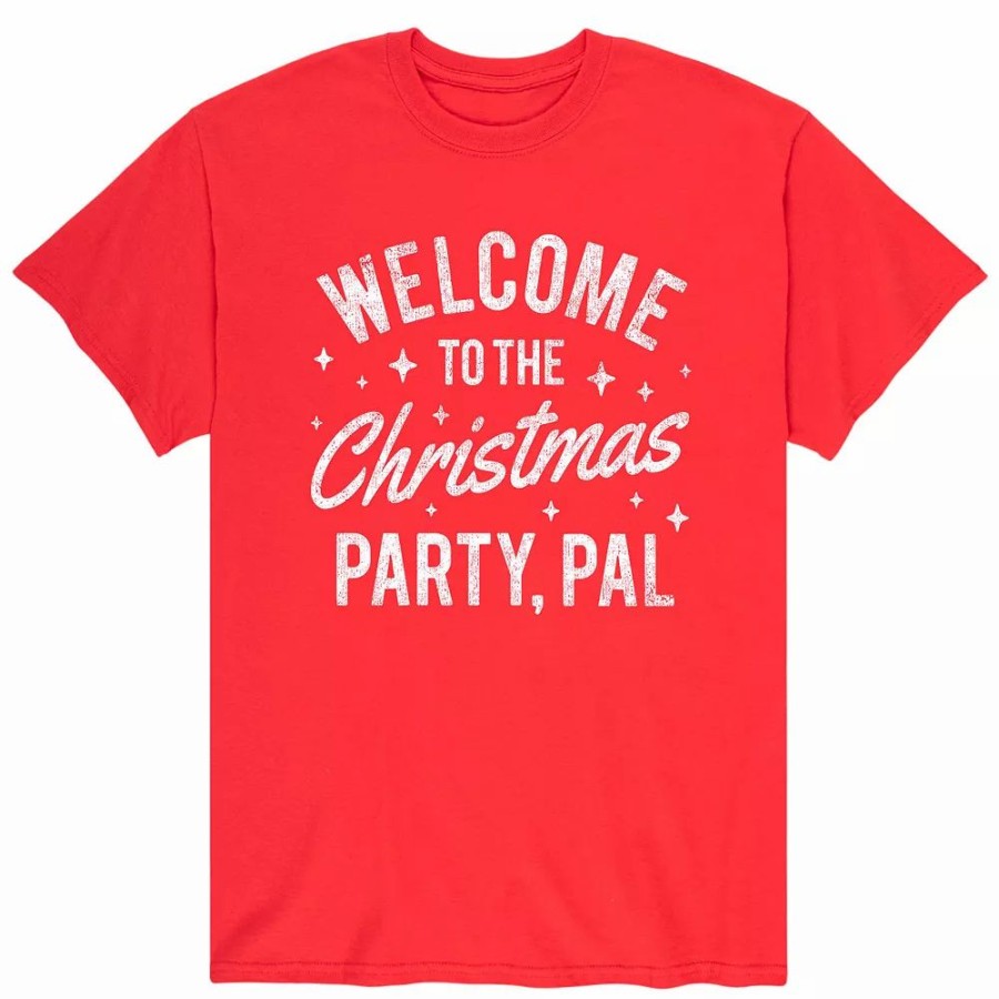 Tops * | Men'S Christmas Party Pal Tee