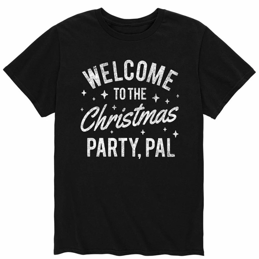 Tops * | Men'S Christmas Party Pal Tee