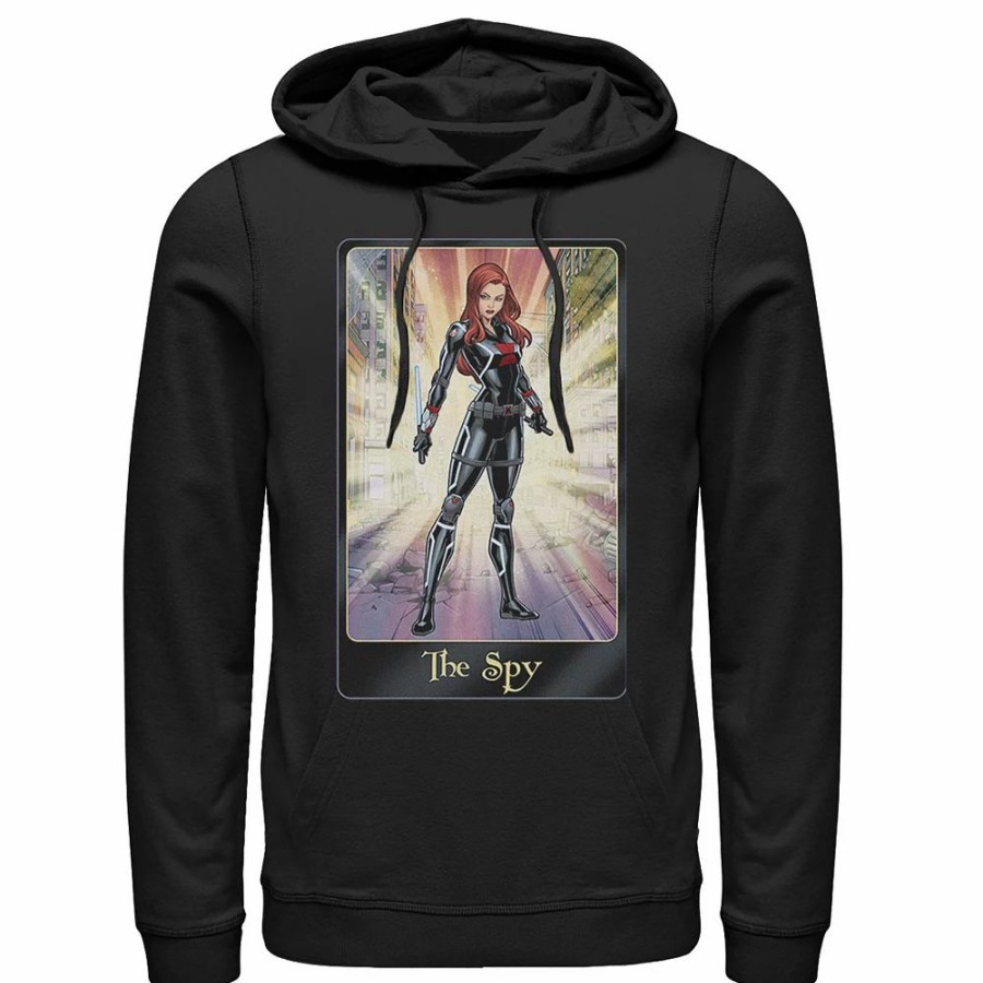 Tops * | Men'S Marvel The Black Widow The Spy Hoodie