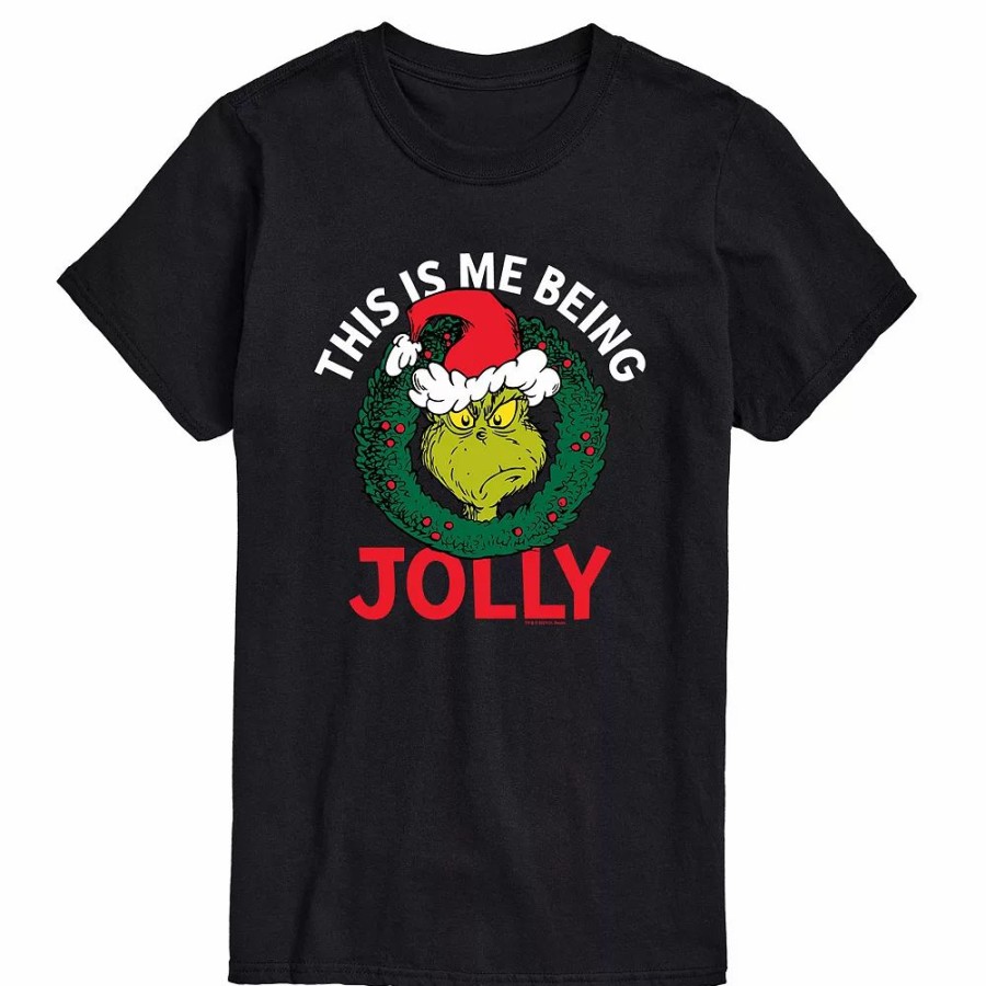 Tops * | Big & Tall Me The Being Jolly Tee