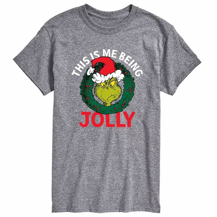 Tops * | Big & Tall Me The Being Jolly Tee