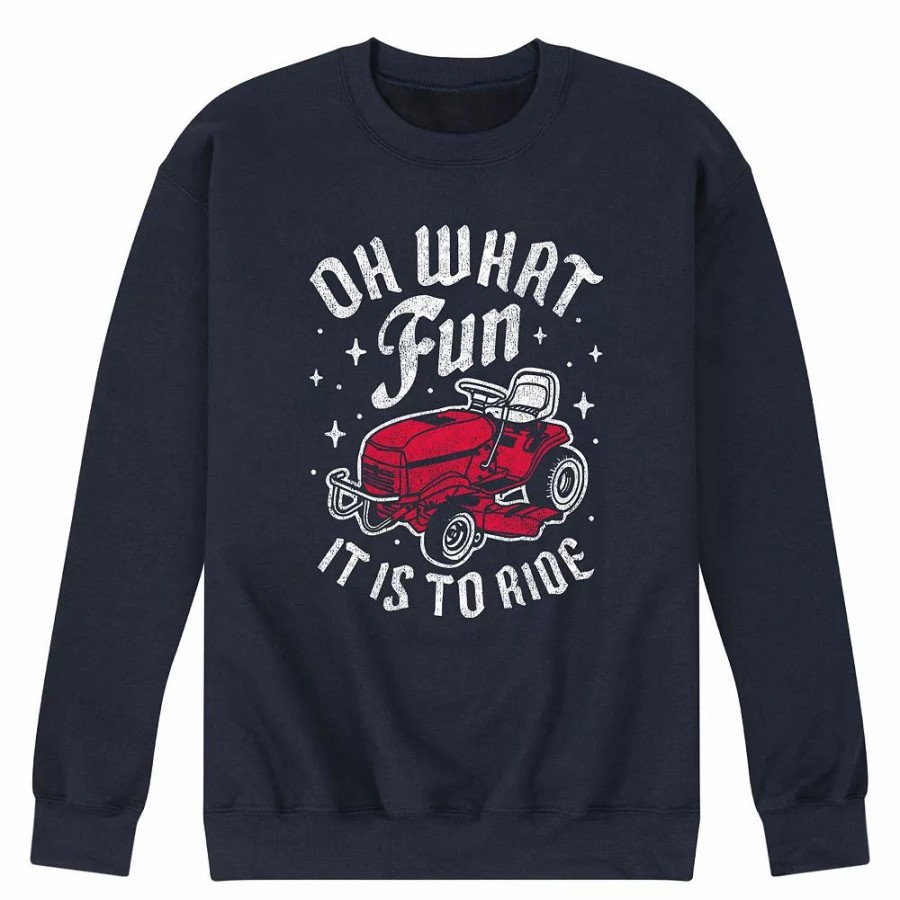 Tops * | Men'S Oh What Fun To Ride Sweatshirt