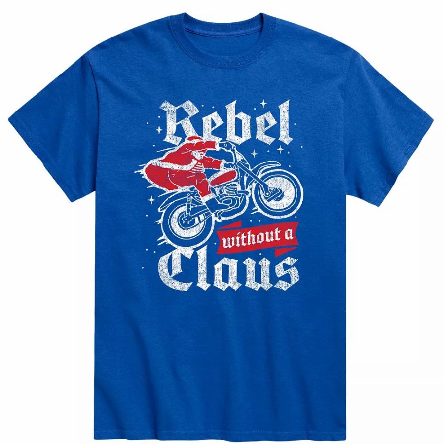 Tops * | Men'S Rebel Without A Claus Tee