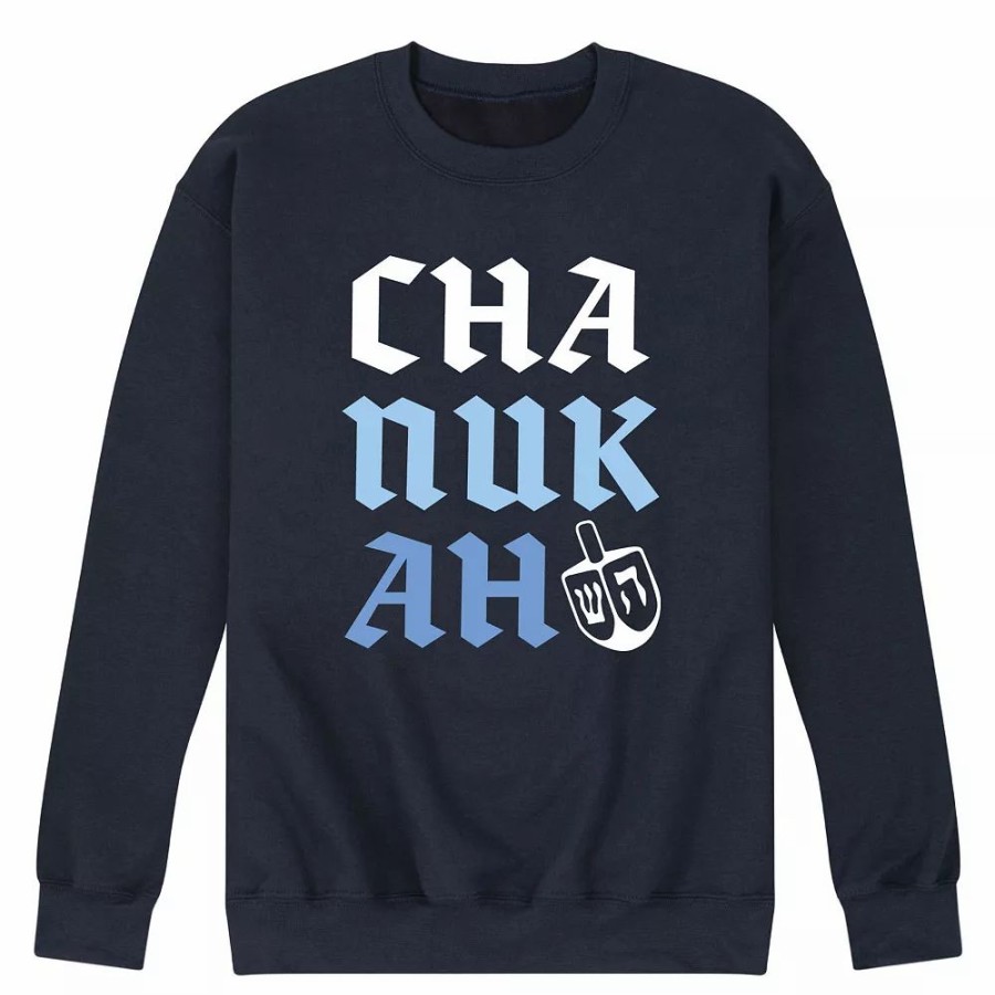 Tops * | Men'S Chanukah Stacked Sweatshirt