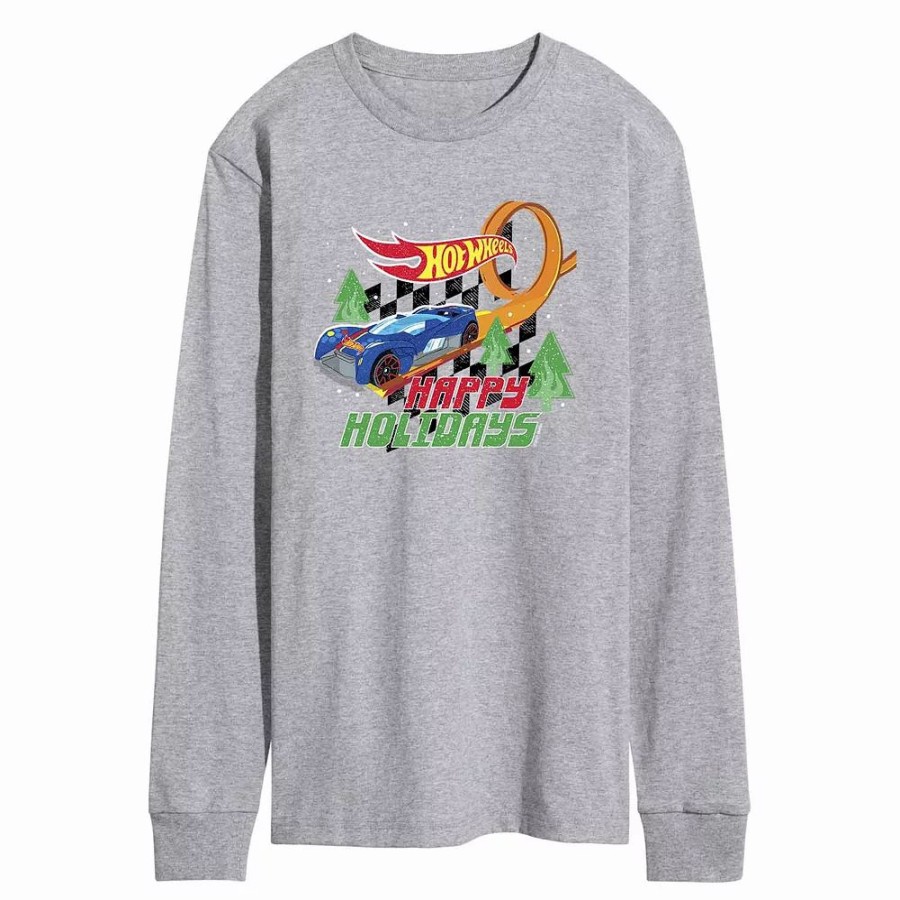 Tops * | Men'S Hot Wheels Track Loop Tee