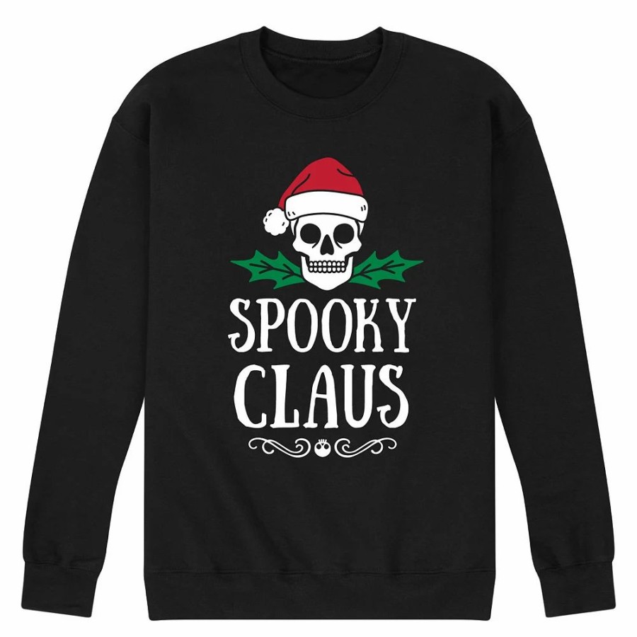 Tops * | Men'S Spooky Claus Sweatshirt