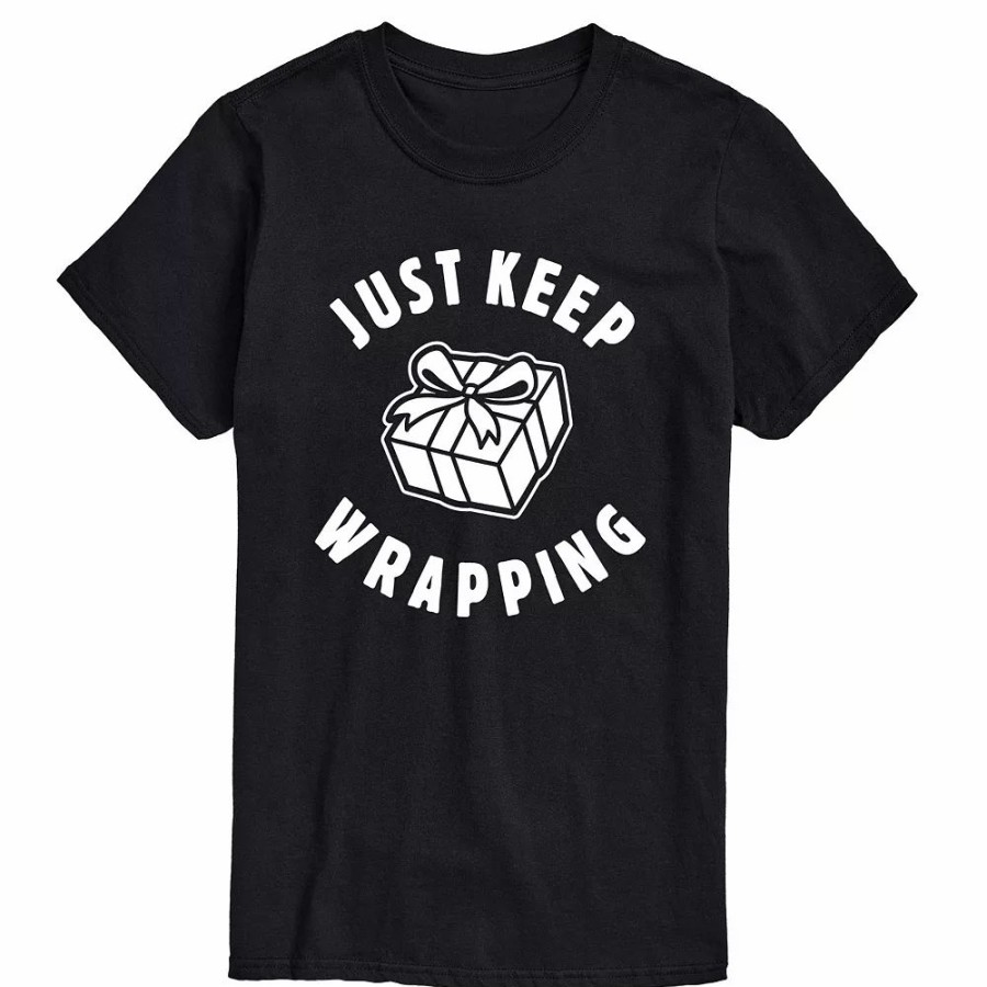 Tops * | Big & Tall Just Keep Wrapping Tee