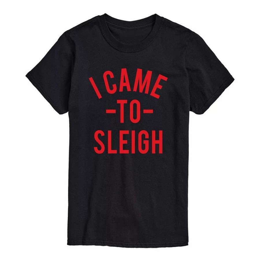 Tops * | Men'S I Came To Sleigh Tee