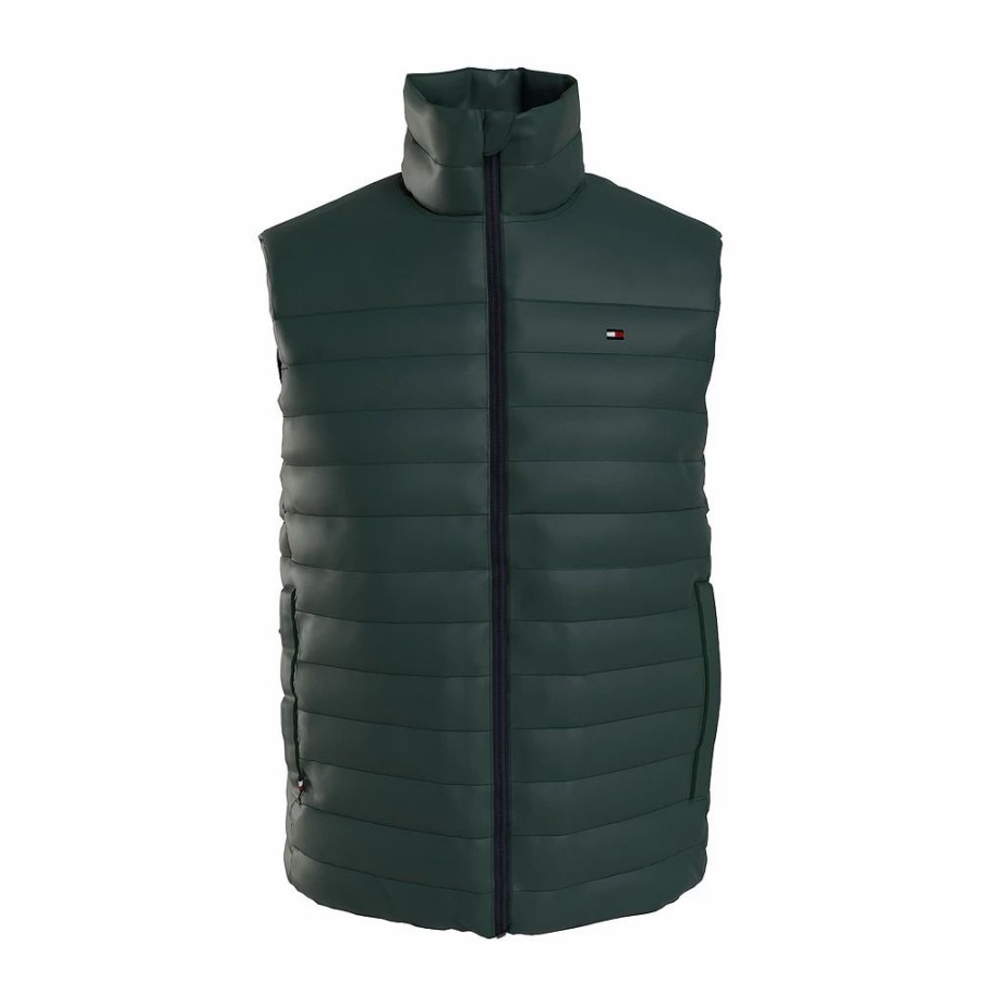 Outerwear * | Men'S Tommy Hilfiger Packable Insulted Vest