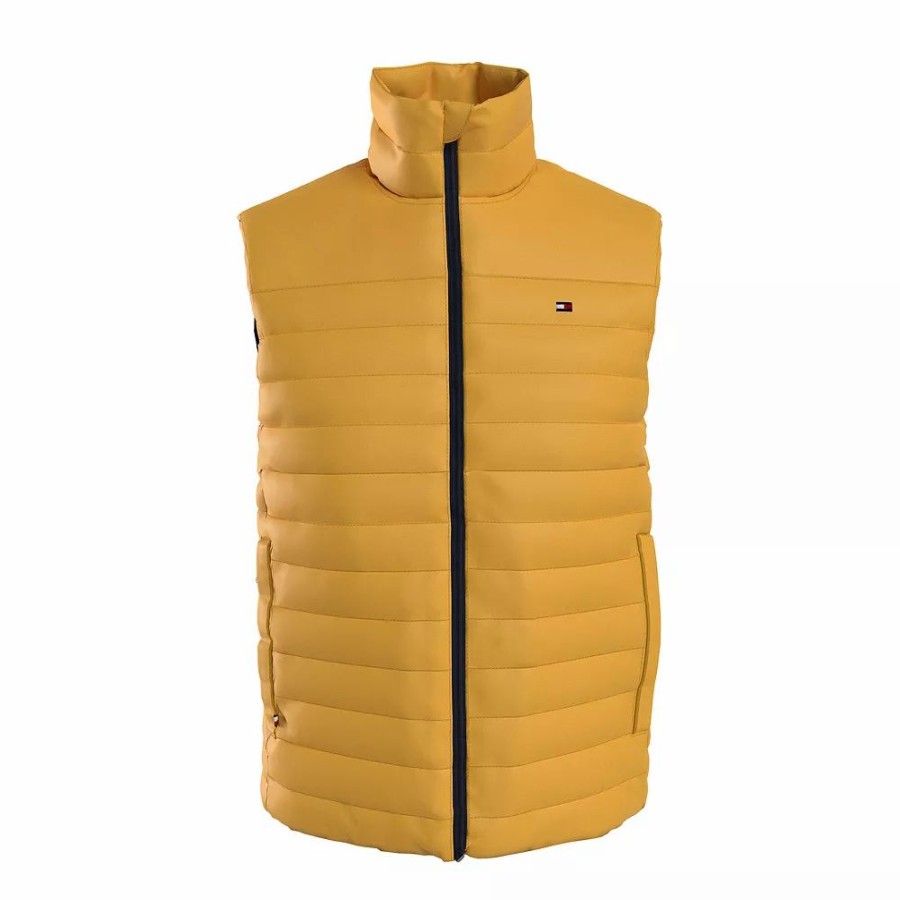 Outerwear * | Men'S Tommy Hilfiger Packable Insulted Vest