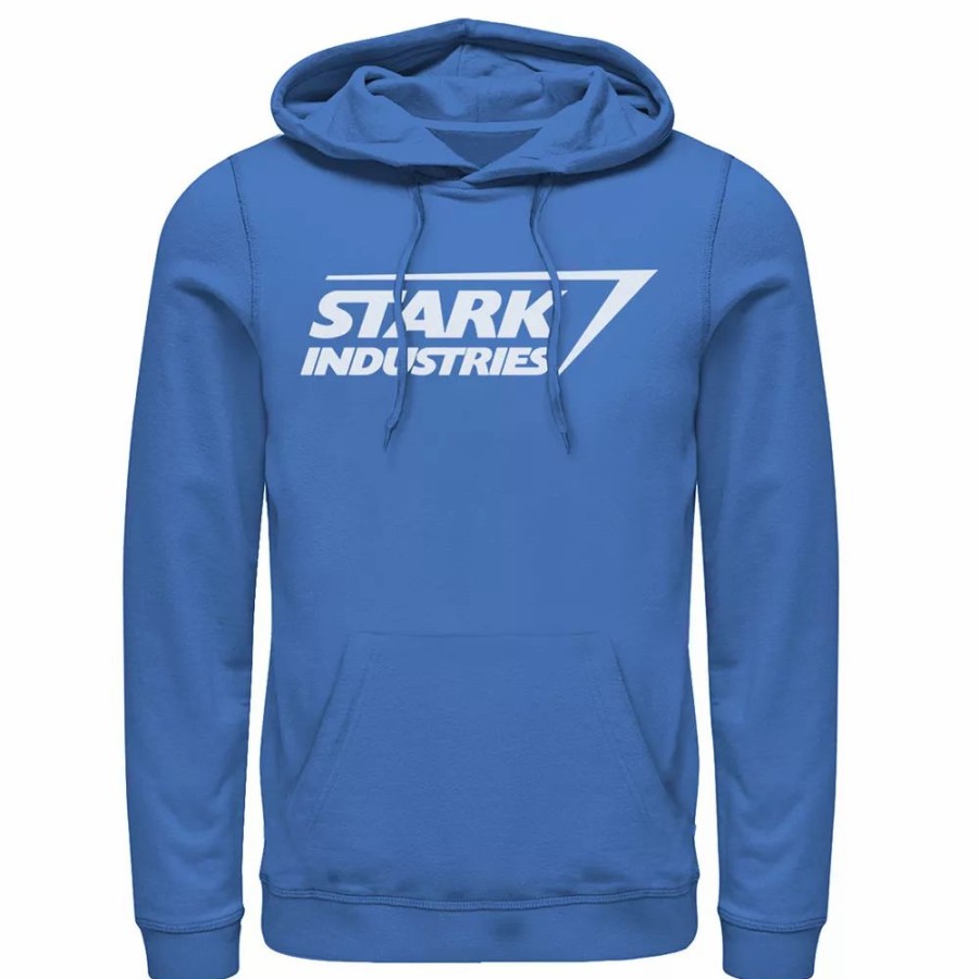 Tops * | Men'S Marvel Iron Man Stark Industries Logo Hoodie