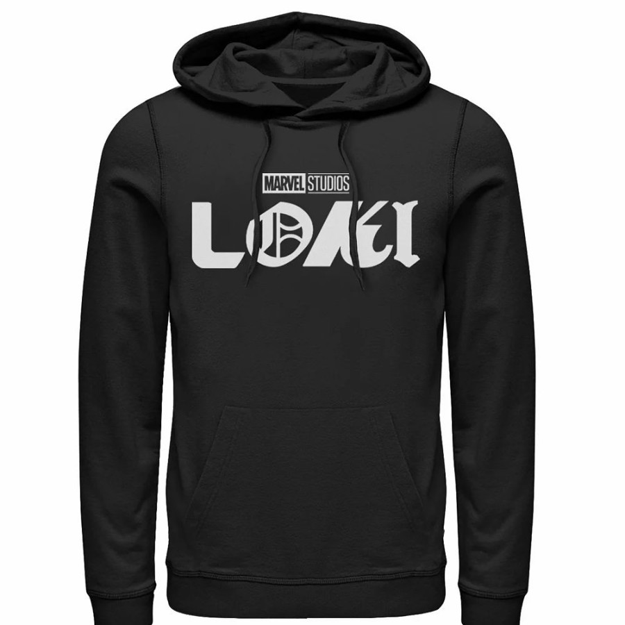 Tops * | Men'S Marvel Loki Logo Hoodie