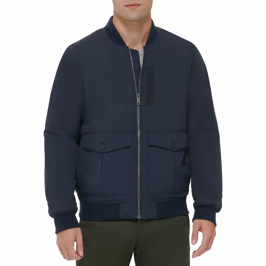 Outerwear * | Men'S Dockers Fashion Flight Bomber