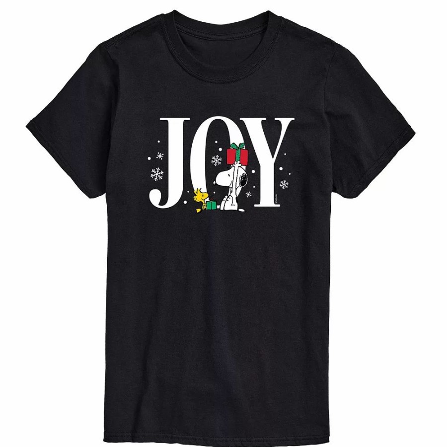 Tops * | Big & Tall Peanuts Snoopy Joy Tee